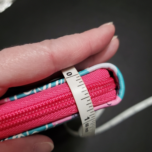 Meow! Blue and pink kitty cat wallet - Picture 5 of 7